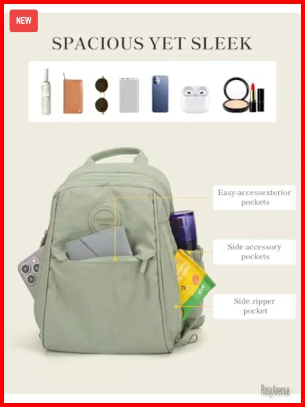 Mini Convertible Backpack Purses Crossbody Sling Bag Nylon Daypack